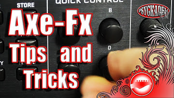 Axe Fx T&T #1 - Quick control - Easy volume change using the quick control tutorial