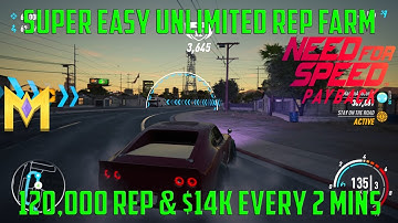 Need for Speed Payback - Easy Unlimited Rep & Money Farm - "Payback Unlimited Rep Farm"