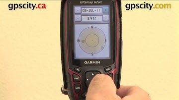 Garmin GPSMAP 62 Series: Sun and Moon Page @ gpscity.com