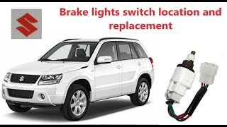 Suzuki Grand Vitara Rear Brake Lights Switch - Location and Replacement