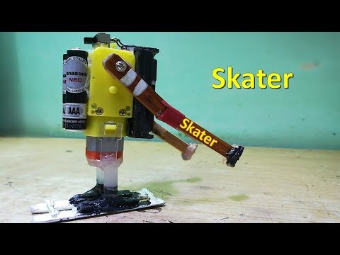 How To Make An Easy Skating  Robot