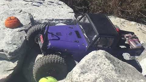 Trx brazin with toyzuki motor mount and tcase class 2 competition at tawasan