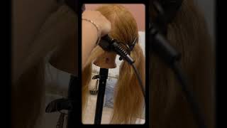 Straight blow dry | Best hair dryer for salon | Ikonic pro hair dryer | Blow dry kaise kare #shorts
