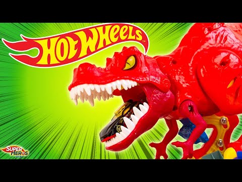 Vidéo: Dinosaure Rouge