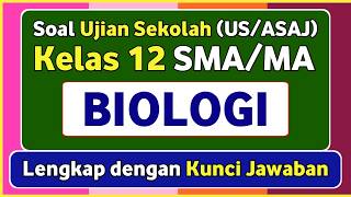 School Exam Practice Questions (US/ASAJ) BIOLOGY Grade 12 Independent Curriculum & Answer Key #2026