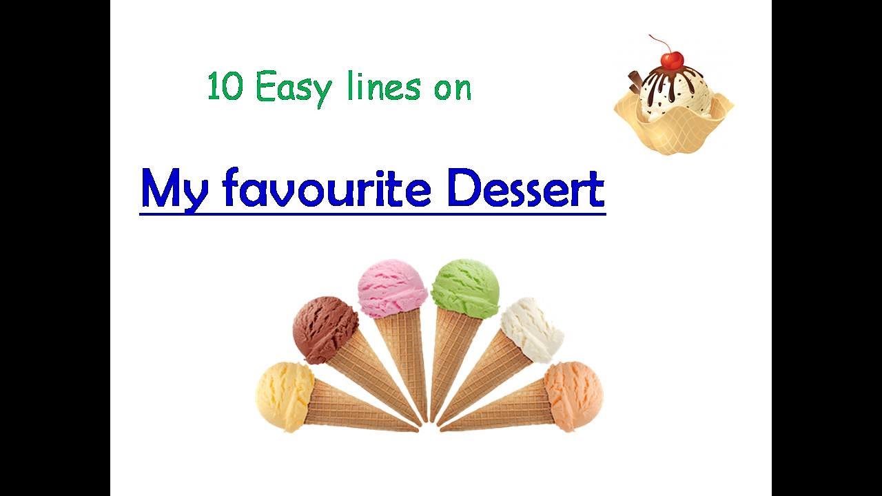 what is the best dessert essay