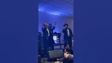 Benny Friedman Shloime Gerstner With Duddy Jacoby 
