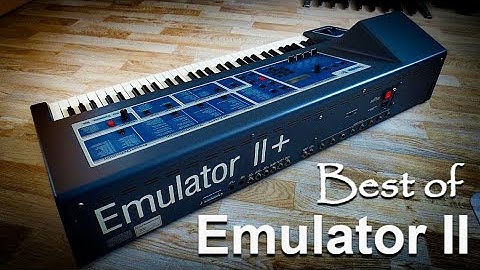 Best of E-MU EMULATOR II Sampling Synthesizer ~ RetroSound Demo
