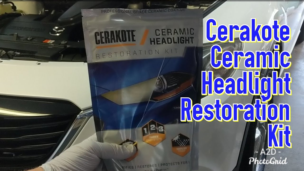 Cerakote, CERAMIC Headlight Restoration Kit