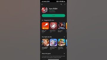 Apex legends mobile still available on my play store both version Global and the CN v