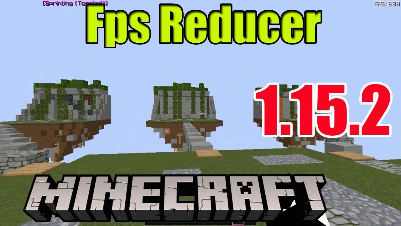 How To Download Install Fps Reducer Mod 1 15 2 For Minecraft Youtube