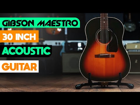 Gibson Maestro 30″ Acoustic Guitar : Most Amazing Acoustic Guitar