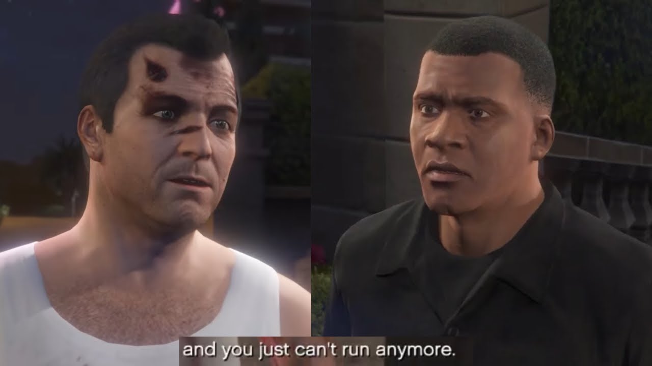 Michael and Franklin being a Father and Son to each other [Part 3]