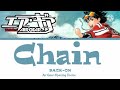 BACK-ON  - Chain (Air Gear エア・ギアOpening) Color Coded Lyric_Kan/Rom/Eng/Indo