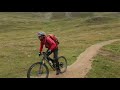 Albulapass trail bus  bike dji mavic with active track 30