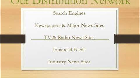 Press Release Power  Premium Distribution Network
