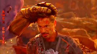 INFINITY WAR: IRONMAN VS THANOS FIGHT SCENE