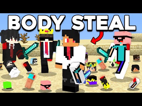 How I Stole My Enemy’s BODYPART In This Minecraft SMP