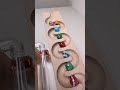 marble Run Race ASMR #299 Wooden Wave Course Colorful Marbles #marblerun #marblerunrace #asmr