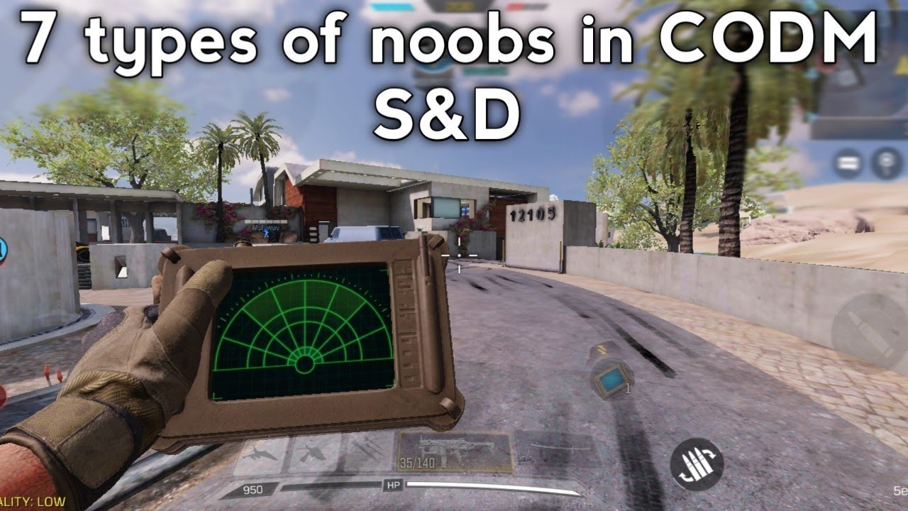 7 types of noobs in CODM search and destroy - YouTube