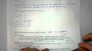 Advanced Pre-Calculus Section 1.2 (Notes Page 2-3 Skill 4)