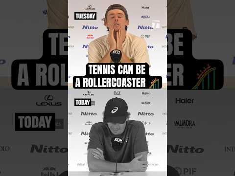 Alex has made peace with himself 🫶 #nittoatpfinals #alexdeminaur