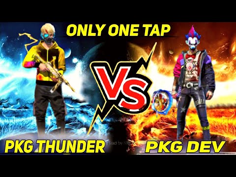 14 Year Kids Only One Tap Game Play Highlights Team Pkg - Garena Free Fire