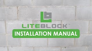Liteblock Installation