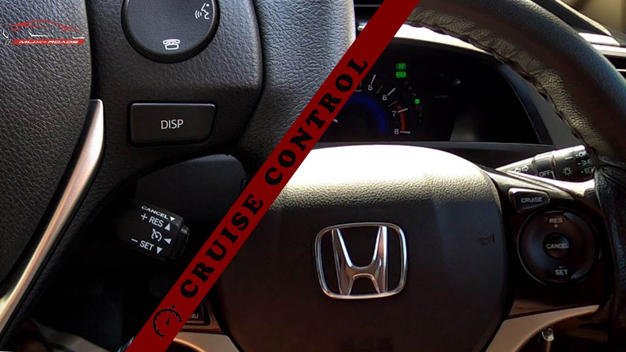 How to use cruise controlToyota, HondaMux Roads YouTube