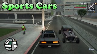 'Sports Cars' - Grand Theft Auto: San Andreas Cheats (PS, Xbox & PC)