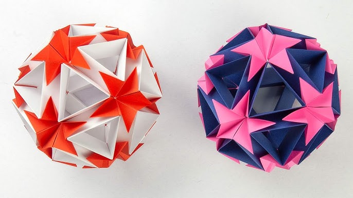 Origami Enrica's Dodecahedron Kusudama · How To Make An Origami Flower ·  Origami on Cut Out + Keep