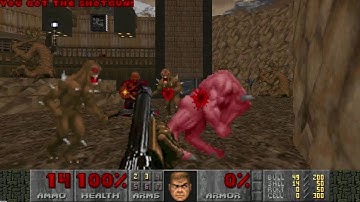 [Doom 2] Arxangels - Map 08 (Mountain Complex) UV-Max in 03:26