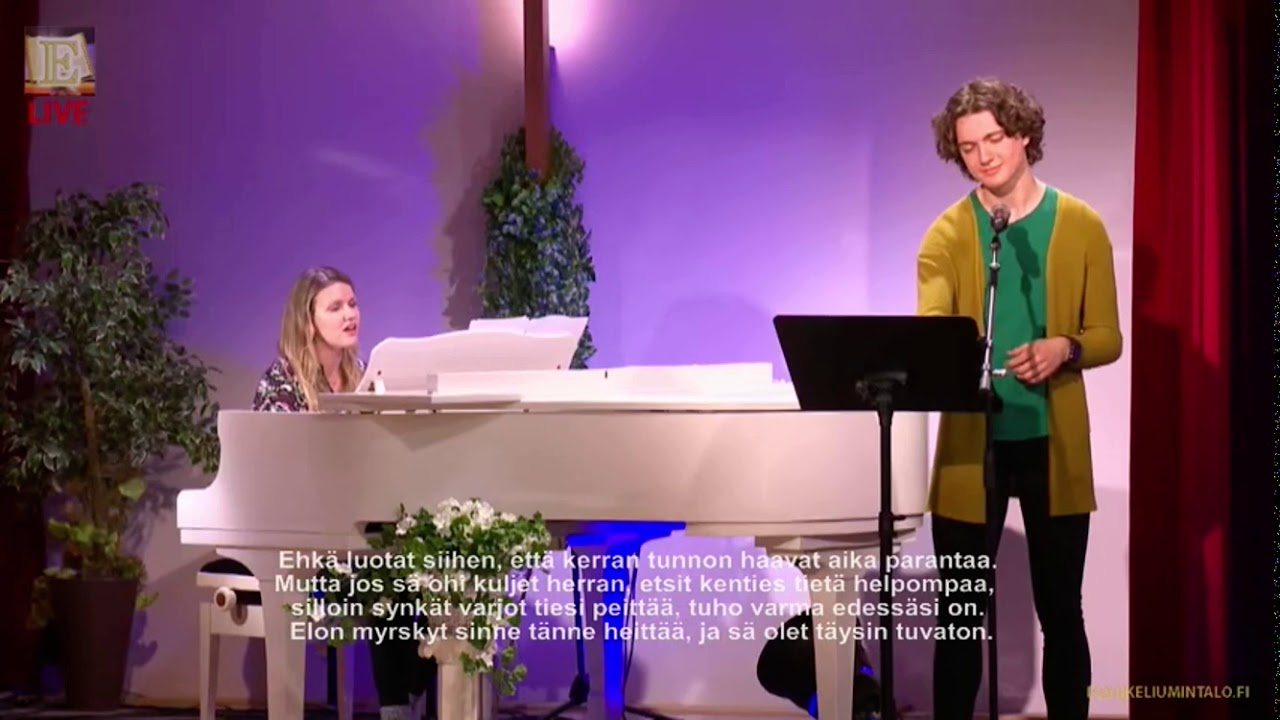 Aika mennyt palaja ei koskaan - Daniela Penttilä & Tino Portnoj - Turun Evankeliumintalo