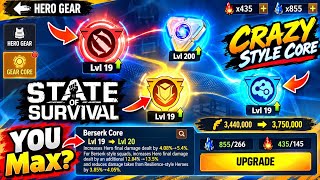 State Of Survival : Crazy Gear Style Core Hero screenshot 3