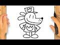 Como Desenhar o Homem-Cão Passo a Passo | Passo a Passo Simples e Fácil