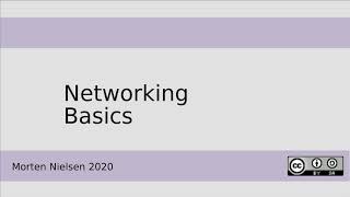 Networking  - basics