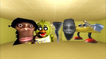 Auughh, Jungler, Tornado, Chika And Dancing Triangle Nextbots Gmod