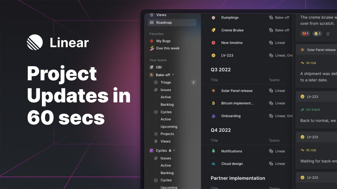 Announcing Project Updates - YouTube