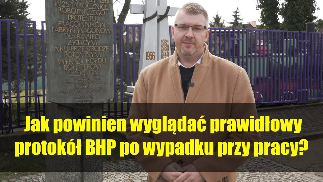 JAK POWINIEN WYGLĄDAĆ PRAWIDŁOWY PROTOKÓŁ BHP PO WYPADKU PRZY PRACY?