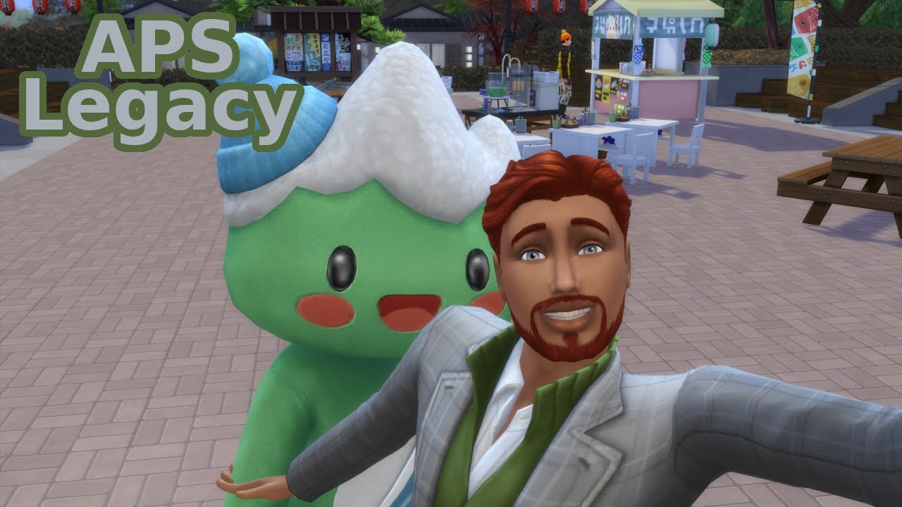 How to Get a Selfie with Yamachan | APS Legacy Challenge | Sims 4 ...