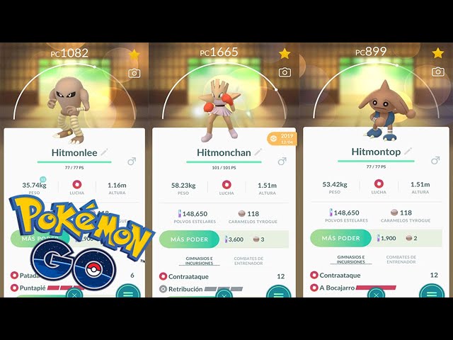 Pokémon GO: como evoluir Tyrogue e obter Hitmonlee, Hitmonchan ou Hitmontop, e-sportv