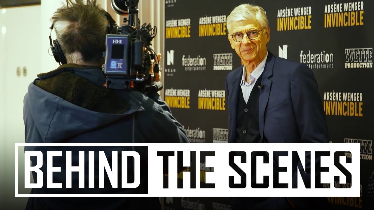 Behind the scenes at the 'Arsene Wenger: Invincible' film premiere