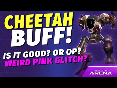 Cheetah Review | After Buff Is Cheetah OP? | Mech Arena #isitgood