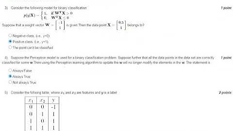 Introduction to Machine Learning Assignment 3 Solutions