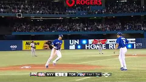 2013/04/21 Arencibia's two-run homer