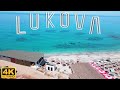 LUKOVA beach ALBANIA / Crystal Clear Water  4k