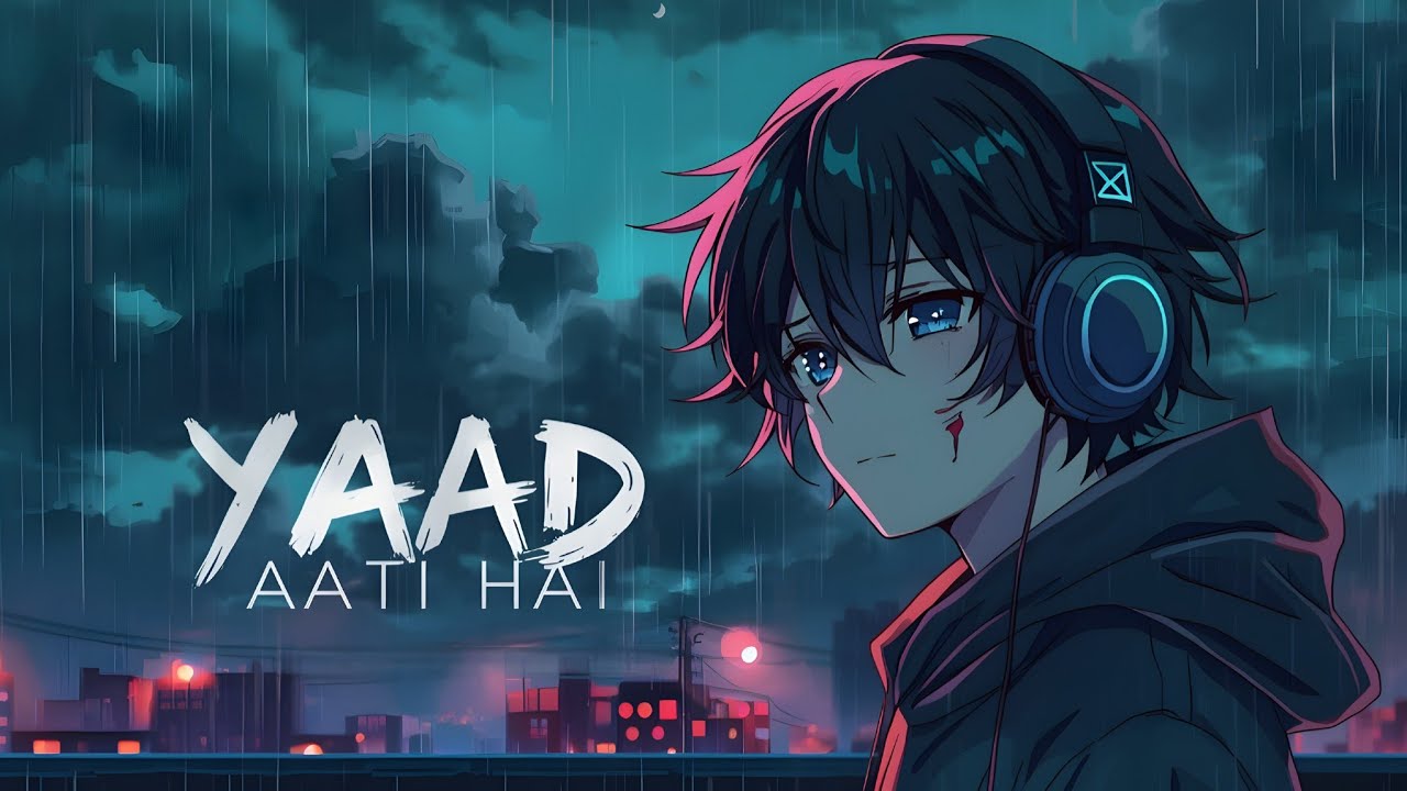 YAAD AATI HAI 💔 | Hindi Lofi Heartbreak Rap | Sad Anime Vibes