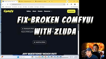 Fixing ComfyUI errors with ZLUDA and ROCm for AMD GPUs