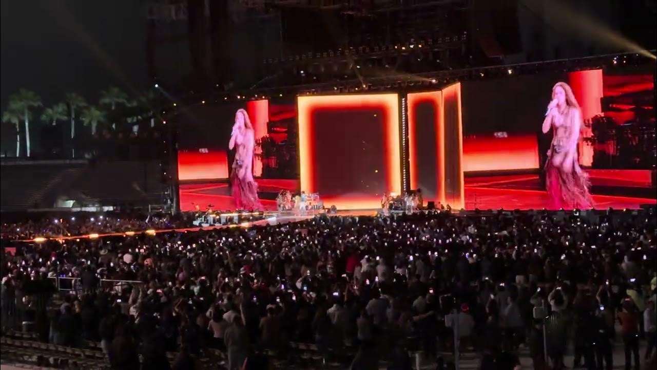 Shakira - Whenever, Wherever (LIVE SAN FRANCISCO LMYNL 2025) - YouTube
