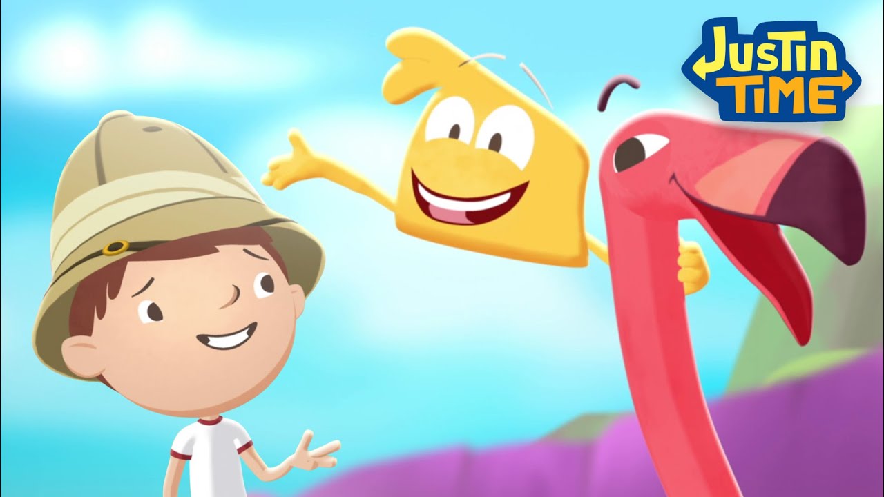 Wild Safari Adventure! 🌍 | Justin Time | Animals for Kids